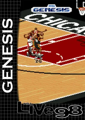 NBA Live 98 (USA) box cover front